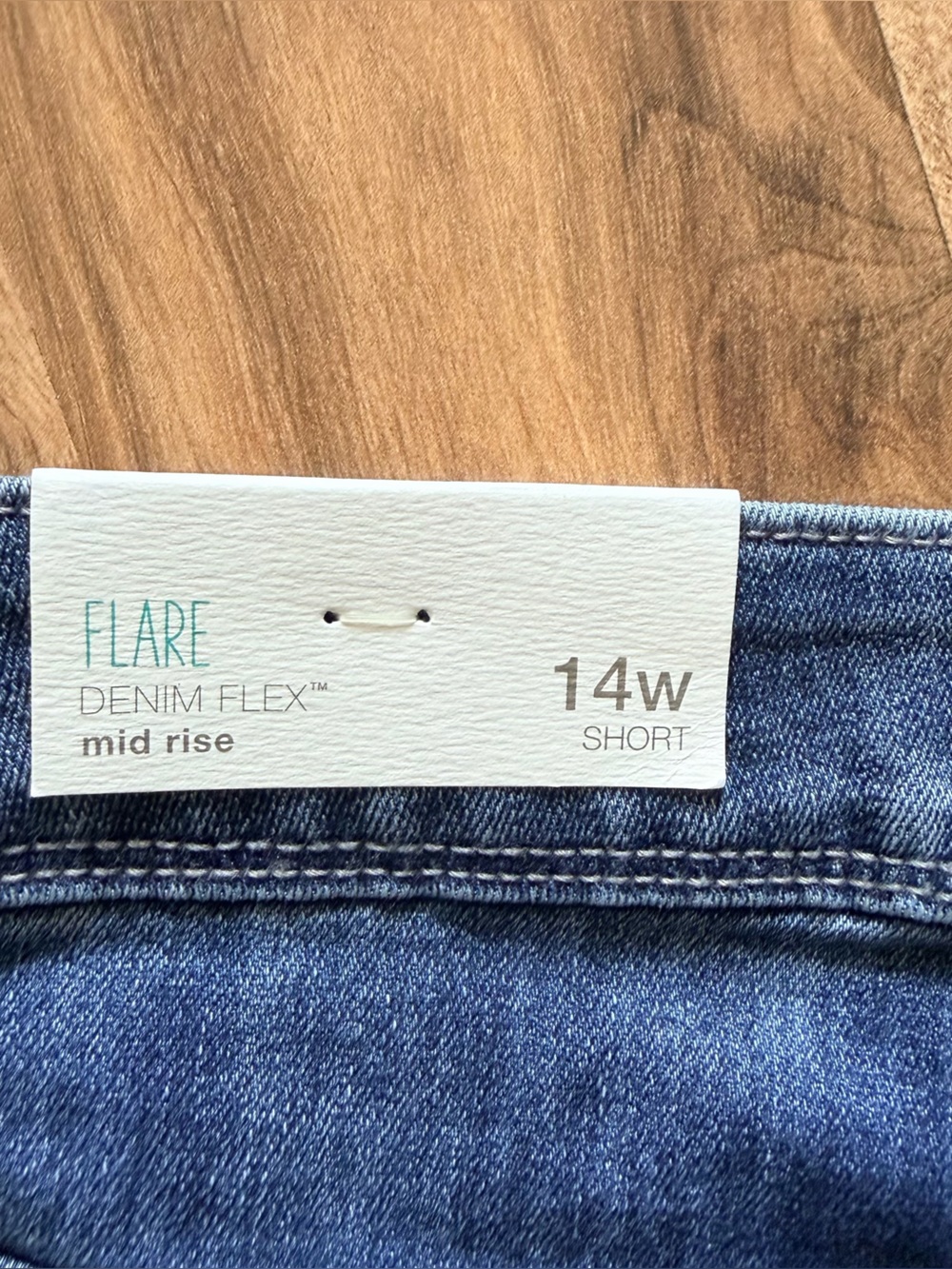 Maurices Navy Flare Leg Jeans - Picture 5 of 6